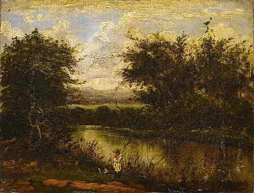 Landscape Study in Hampshire, 1821, Patrick Nasmyth