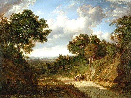 Landscape with Figures, 1823, Patrick Nasmyth