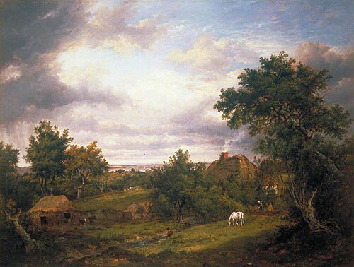 View in Hampshire, 1826, Patrick Nasmyth
