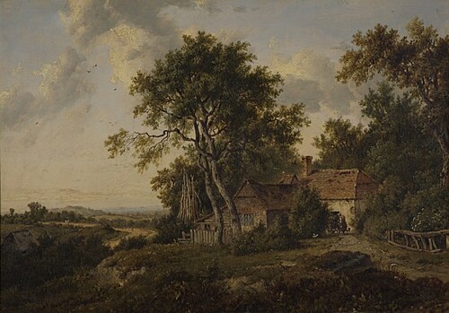 A Cottage among Trees, 1826, Patrick Nasmyth