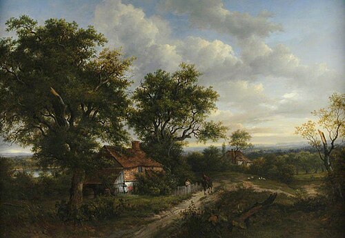 A View in Hampshire, 1826, Patrick Nasmyth