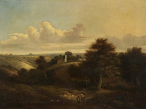 View of Freshfield near Bath, 1827, Patrick Nasmyth