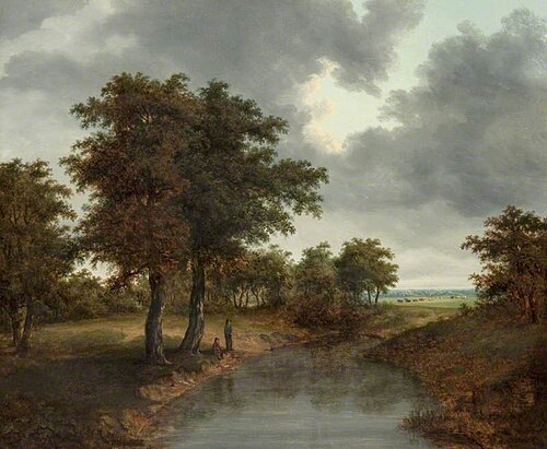 Landscape and River Scene, 1827, Patrick Nasmyth