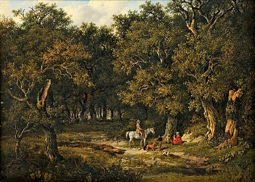Forest Scene, 1828, Patrick Nasmyth