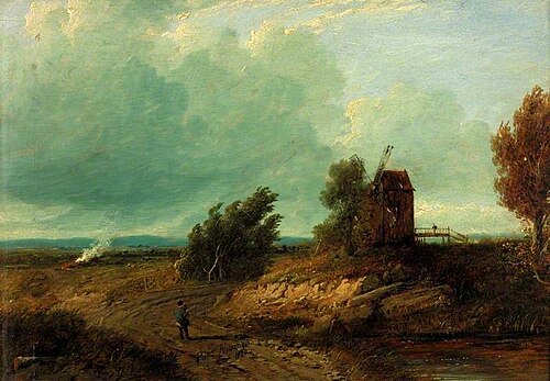 Landscape with an Old Mill, 1828, Patrick Nasmyth