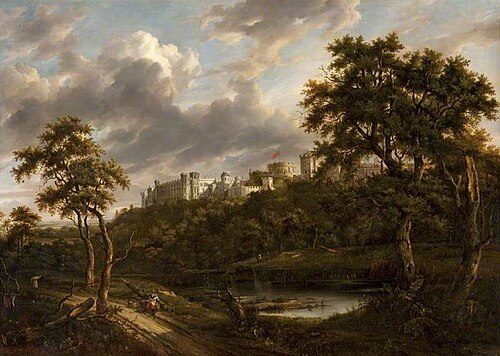 Windsor Castle, 1830, Patrick Nasmyth