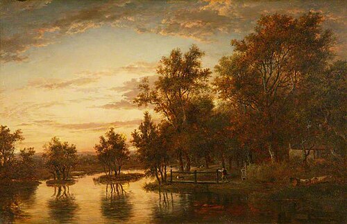 Sonning on the Thames, , Patrick Nasmyth