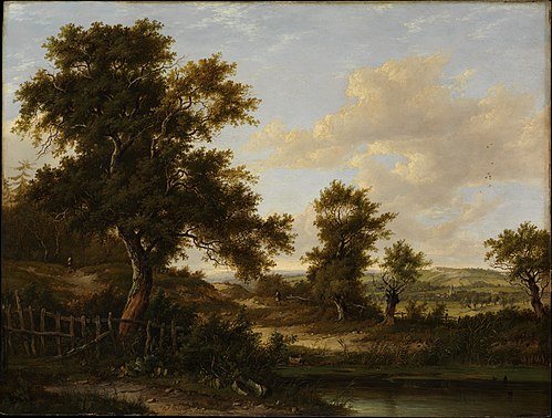 Near Penshurst, Kent, 1828, Patrick Nasmyth