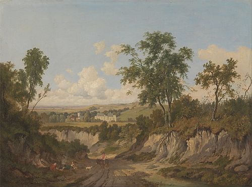 Penshurst Place, Kent, 1827, Patrick Nasmyth