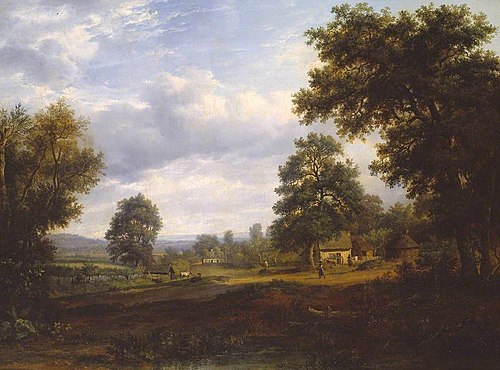 View in the New Forest near Lyndhurst, 1815, Patrick Nasmyth