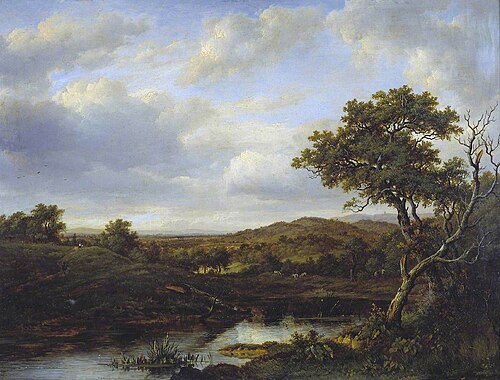A Pond, 1820, Patrick Nasmyth
