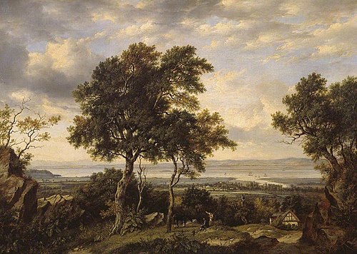 The Severn off Portishead, 1827, Patrick Nasmyth