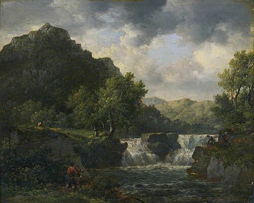 Falls of the Tummell, 1816, Patrick Nasmyth