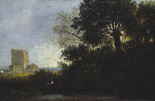 Landscape with a Ruin, , Patrick Nasmyth