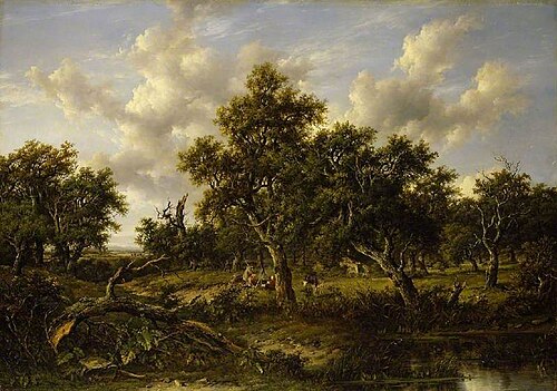 View in Leigh Woods, 1830, Patrick Nasmyth
