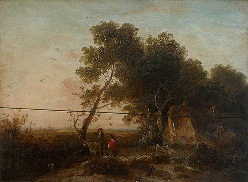 A Surrey Landscape, 1819, Patrick Nasmyth