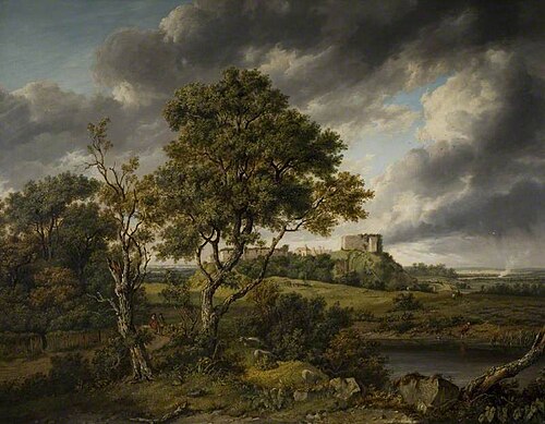 Carisbrooke Castle, Isle Of Wight, 1818, Patrick Nasmyth