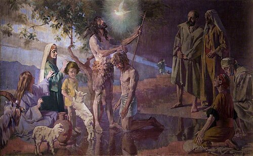 The Baptism of Christ, 1922, Patrick Joseph Tuohy