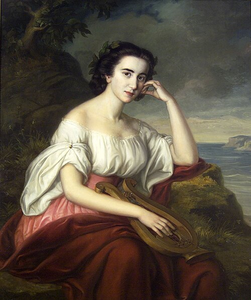 Sappho, 1860, Soma Orlai Petrich