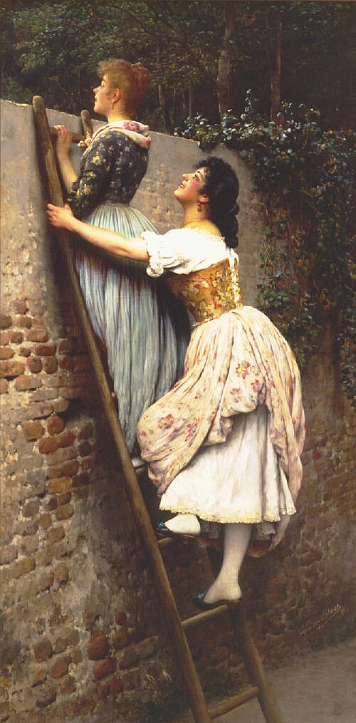 Curiosity, 1891, Eugen de Blaas