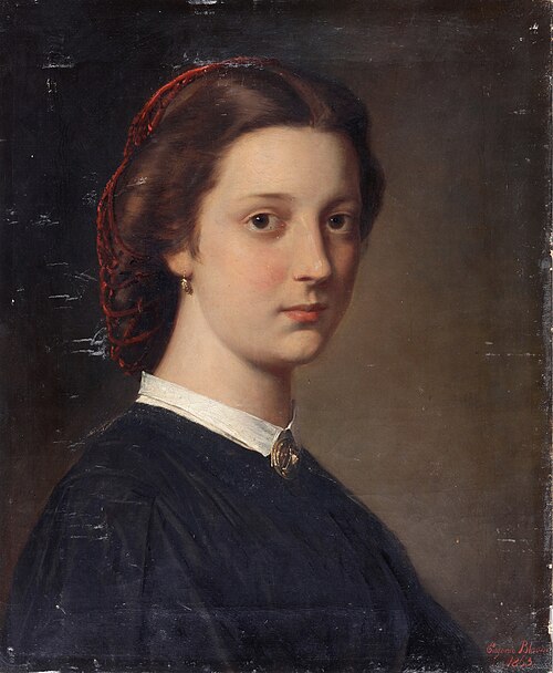 Female portrait, 1863, Eugene de Blaas