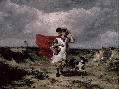Crossing the Heath, Windy Day, 1836, Paul Falconer Poole