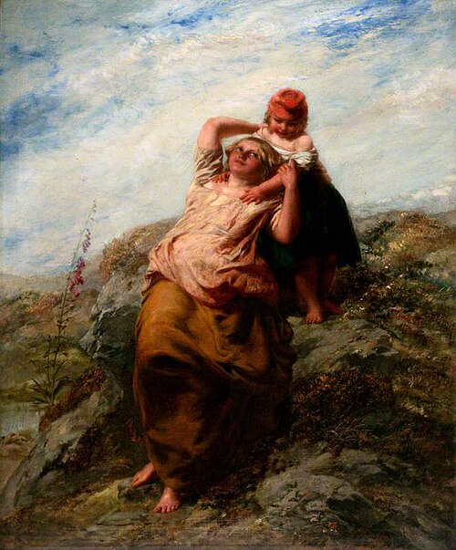 The Rugged Path, 1851, Paul Falconer Poole