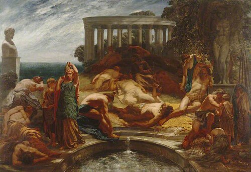 The Goths in Italy, 1852, Paul Falconer Poole