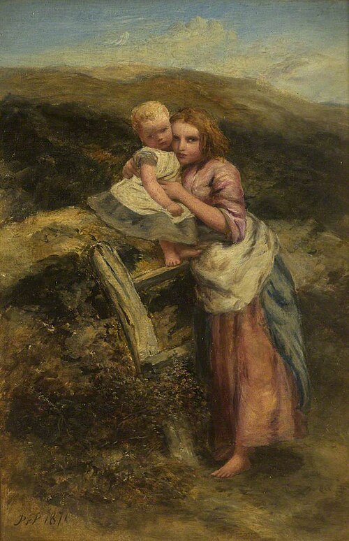 A Rest by the Way, 1871, Paul Falconer Poole