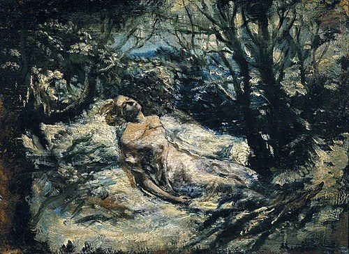 Sketch, (?Ophelia), , Paul Falconer Poole