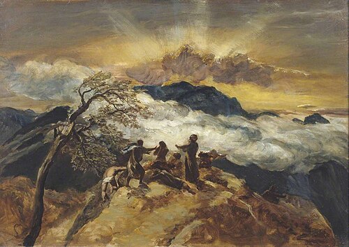 Sketch for ‘Vision of Ezekiel’, 1875, Paul Falconer Poole