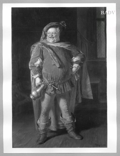 Falstaff, 1903, Eduard von Grützner