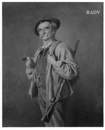 a Hunter, 1891, Eduard von Grützner