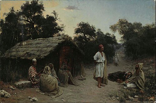 An Arab Encampment, , Paul Lazerges