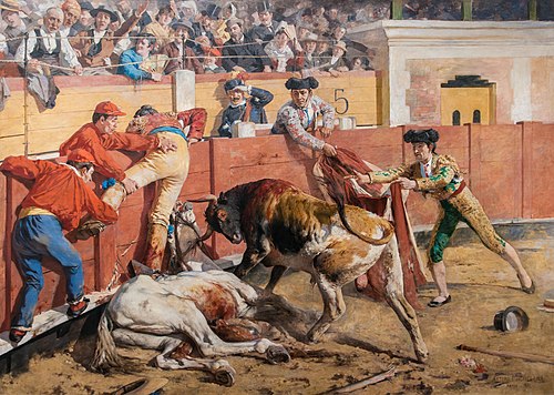 La vara rota, 1892, Arturo Michelena