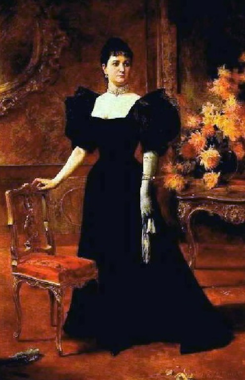 Porträt der María Ibarra de Matos, 1895, Arturo Michelena