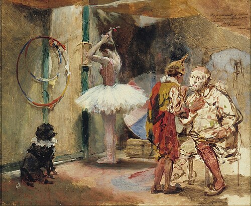Escenas del circo., 1891, Arturo Michelena