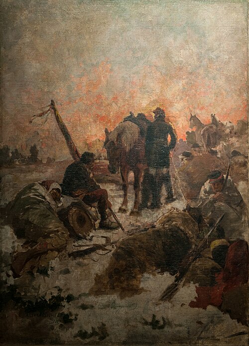 El paso de los Andes, 1889, Arturo Michelena