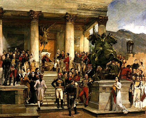 El panteon de los heroes., 1898, Arturo Michelena