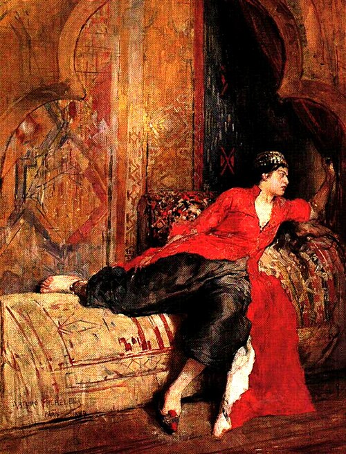 Mujer Oriental., 1889, Arturo Michelena