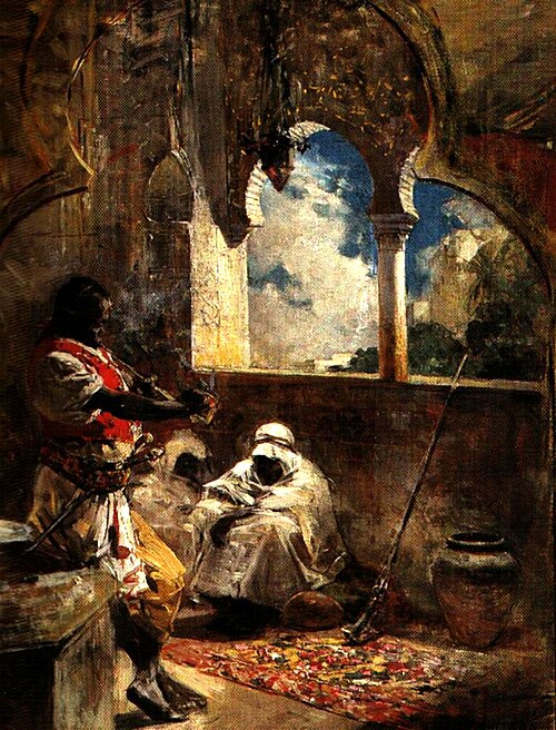 Soldados Arabes., 1890, Arturo Michelena