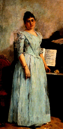 Conchita Nuñez Lopez Mendez dee Montemayor., 1890, Arturo Michelena