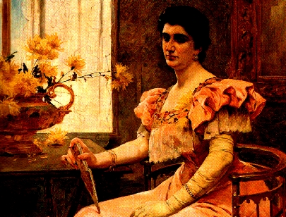 Josefina Blanco de Zuloaga., 1897, Arturo Michelena