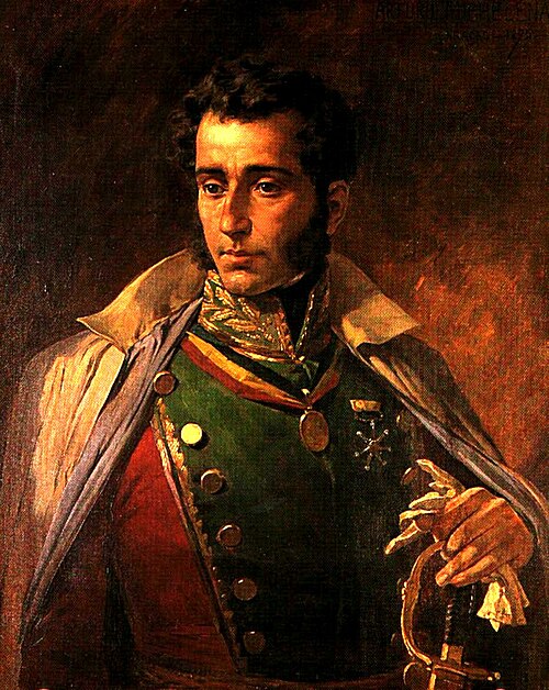 Retrato del Mariscal Antonio Jose de Sucre., 1895, Arturo Michelena