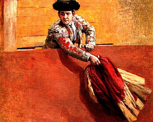 Estudio de torero para la vara rota., 1891, Arturo Michelena