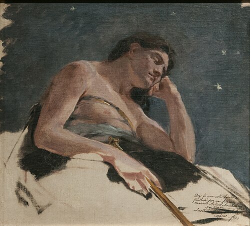 Boceto para la noche, 1886, Arturo Michelena