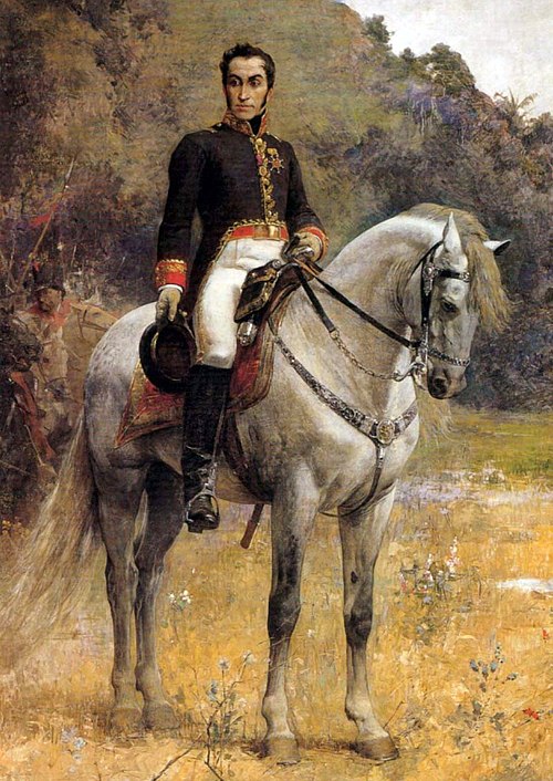 Bolívar en Carabobo, 1898, Arturo Michelena