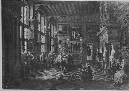 Entretenimiento musical, 1592, Paul Vredeman de Vries