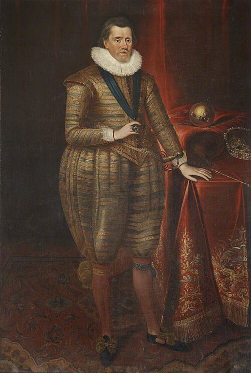 James I (1566–1625), , Paul van Somer