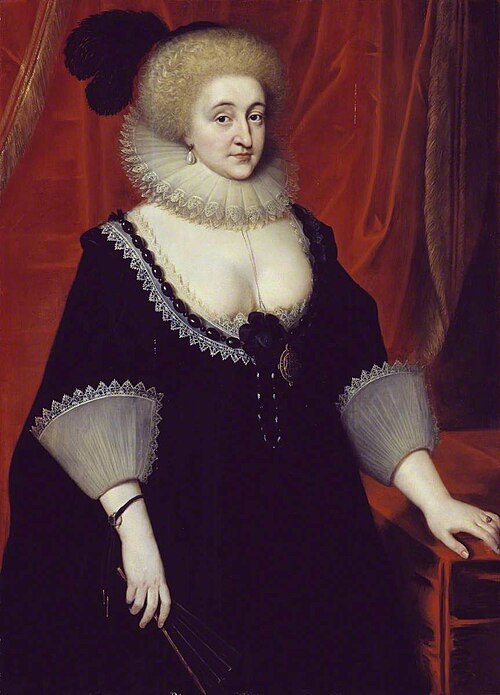 Lady Elizabeth Grey, Countess of Kent, 1619, Paul van Somer I